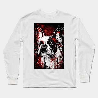 French Bulldog Portrait Long Sleeve T-Shirt